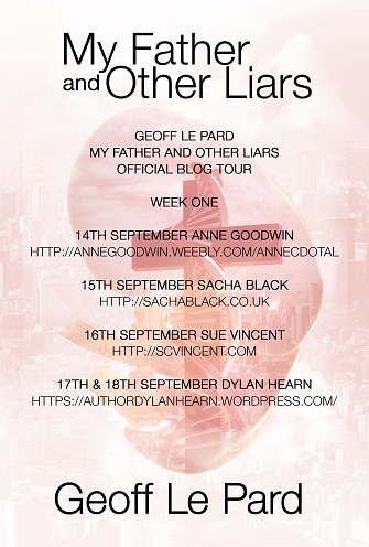 My father Blog Tour poster